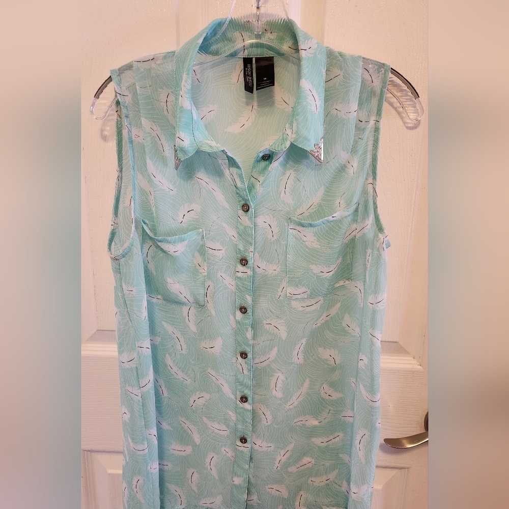 Bisou Bisou Sheer Blouse